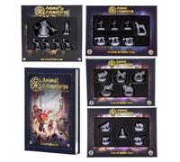 Steamforged Games, Animal Adventures Gullet Cove Bundle: cani, gatti, nemici, il re dei topi e libro delle fonti (5 articoli)