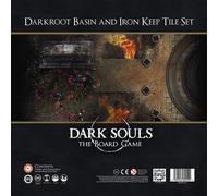 Steamforged Games Dark Souls Gioco da tavolo Darkroot Basin e Iron Keep Tiles Se