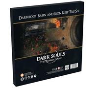 Steamforged Games Dark Souls Gioco da tavolo Darkroot Basin e Iron Keep Tiles Se