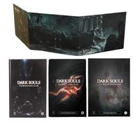 Steamforged Games Pacchetto di libri RPG Dark Souls: Core Book, Il tomo degli esseri strani, il tomo dei viaggi e schermo GM (4 articoli)