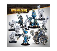 Steamforged Warmachine Cygnar 30Mm Storm Forge Command Cadre Nuovo