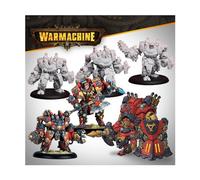 Steamforged Warmachine Khador 30Mm Khador Annihilators Command Cadre Nuovo