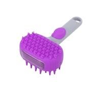 Steaming Cat Brush, Double-Sided Pet Grooming Massager, Knot-Proof Deep-Cleaning Tool, Gentle Shedding Brush for Dogs, Kittens, Bathing, Shedding Season, 7.48x3.94x2.36 Inches