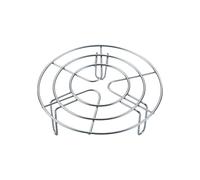 Steaming Rack Stainless Steel Kitchen Accessory - Elevated Baking And Cooking Trivet Supporting Pot Steaming Pressure Cooker Oven Use for Home Apartment Farmhouse Restaurant Dining Room Food Preparing