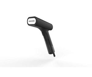 SteamOne DTC75B Stiro Verticale Portatile, Piastra in Acciaio Inox, 1600 W, Serbatoio 75 ml, Pronto in 35 Secondi, Getto Vapore 25g/min. Colore Nero