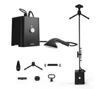 STEAMONE Professionale Stiratrice Verticale e Orizzontale a vapore 2900W 125g/min 10bar SteamCube Ferro da stiro 90min di autonomia(2500ml) Rimuove il 99,99% delle impurità Progettato per la stiratura