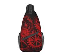 Steampunk 06 Borsa a tracolla Steampunk Zaino a tracolla retrò Zaino casual Zaino da trekking Borsa zaino per orologi