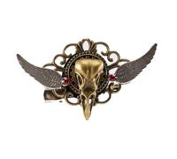 Steampunk Accessories - Spilla a forma di ali di corvo, stile gotico, Lolita