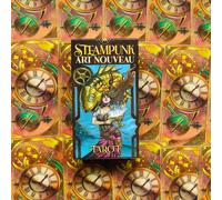 Steampunk Art Nouveau Tarocchi Carte Strato LO SCARABEO By Luca Moderno Nuovo