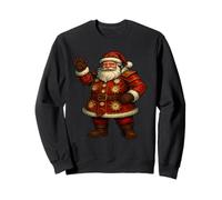 Steampunk Babbo Natale Fantasy Design Felpa