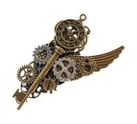 Steampunk Brooch Pin - Alloy, 2.76x1.57in Gear Brooch Sturdy | Rustproof Steampunk Lapel Pin, Accessorio decorativo per ragazzi, ragazze, bambini, Cosplay, costumi, Dance Props, Se référer à la