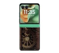 Steampunk Clock Gears Case Cover Custodia per Motorola Razr 60, Razr 2025