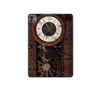 Steampunk Clock Gears Tablet Case Cover Custodia per iPad Pro 11 (2024)