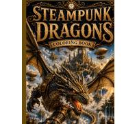 Steampunk Dragons Coloring Book