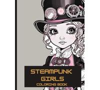 Steampunk Girls Coloring book