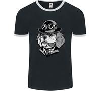 Steampunk King Charles Spaniel Cavalier Uomo Ringer Fotl