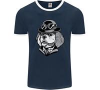 Steampunk King Charles Spaniel Cavalier Uomo Ringer Fotl