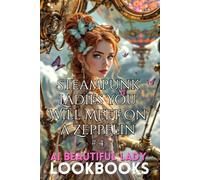 Steampunk Ladies You Will Meet On a Zeppelin # 4: An AI Beautiful Lady Lookbook