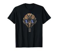 Steampunk Maschera Steampunk Amanti per Donne e Uomini Maglietta
