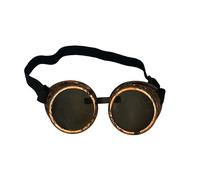 Steampunk Occhiali da sole per uomo e donna - Occhiali da sole retro per abbigliamento steampunk Cyberpunk Burning Man, Carnaval, Halloween, accessori per feste e festival