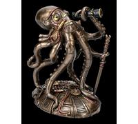 Steampunk Polpo Figura - Admiral Polpo Fantasy Statua Decorativa 17cm