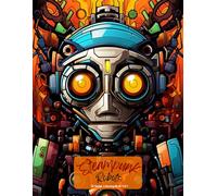 Steampunk Robots Coloring Book Vol 1