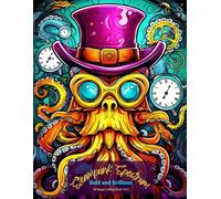 Steampunk Spectrum: Bold and Brilliant Coloring Book Vol 2