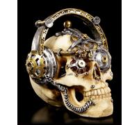 Steampunk Teschio Figura - Techno Talk Piccolo - Decorazione Teschio Skull