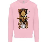 Steampunk Teschio Uomo Maglione Felpa