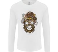 Steampunk Teschio Uomo Manica