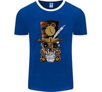 Steampunk Teschio Uomo Ringer