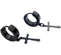 Steampunk Uomo Donna Orecchini Cerchio Croce Moda Trendy Squisito Cerchio Orecchini Orecchini Gioielli Charms Regali Durability