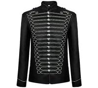 Steampunk Uomo Gothic Medievale Frack Camminare Cyberpunk Joker Trench Giacca Rinascimentale Cappotto Vittoriano Fashing Smoking Costume Dracula Abbigliamento Costume Horror Costume Cosplay