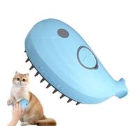 Steamy Cat Brush, 4-in-1 Pet Grooming Tool, Shedding Comb With Water Spray, Gentle Massage Brush For Cats, Effective Loose Hair Remover For Healthy Maintenance