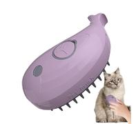 Steamy Cat Brush, 4-in-1 Pet Grooming Tool, Shedding Comb With Water Spray, Gentle Massage Brush For Cats, Effective Loose Hair Remover For Healthy Maintenance