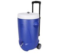 Steamy Cool 20, Dispenser per bevande isolato con ruote, 20 Litri, Blu