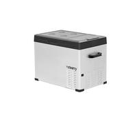 Steamy-E Single Zone 40, Frigorifero Elettrico a Compressore, 12/24V DC e 100-240V AC, per Congelare e Raffreddare da -20℃ a +20℃, Ideale per il Campeggio, 36 Litri, Argento