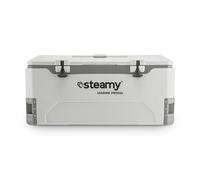 Steamy Marine Pro 155, Frigoriferi portatile passivo, 155 Litri, Bianco