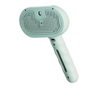 Steamy Pet Brush, Cat Shedding Brush, Ricaricabile Dog Grooming Comb with 35ml Water Tank for Home or Travel Use, 4.53x2.76x7.87 Inches, 200 mAh, 145 g, ABS, Stainless Steel