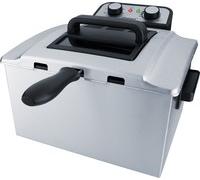 Steba - Df 300 Doppia 5 L 3000 W Nero, Acciaio Inossidabile - SPEDIZIONE GRATUITA