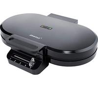 Steba Germany We 2 Doppio-Waffeleisen Kontrollleuchte, klappbar, Antihaftbeschichtung Nero