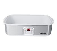 Steba Yogurtiera JM 3 – 1,4 L, 25 W, Acciaio inossidabile/Bianco