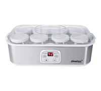 JM 3 1,4 L Yogurt 25 W, Joghurtmaker accaio/Bianco, 25 W, 1,4 L, Acciaio inossidabile, Bianco