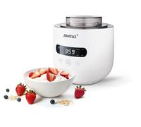 Steba JM 4 - Bicchiere per yogurt da 2 l, 1 bicchiere per yogurt da 1,3 l, 5 programmi automatici, facile da pulire, JM 4
