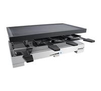 Steba - Raclette e Griglia RC 68 per 8 Persone Piastre In Alluminio Potenza 1200 W Colore Nero
