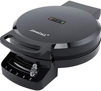 Steba WE 1 - Piastra per waffle a 5 cuori, diametro 16,5 cm, con rivestimento antiaderente, manico isolato termico, spia di controllo della temperatura, 1200 W