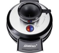 Steba WE 20 Macchina per cialde Nero, acciaio inox
