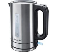 Steba WK 20 Bollitore (Inox) | Capacità 1,7 litri | Facile apertura del coperchio tramite pulsante | Indicatore del livello dell'acqua | Facile pulizia | Spegnimento automatico