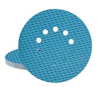STEBRUAM 20 Pezzi Dischi Abrasivi 225mm P240 grana Dischi abrasivi da 225 mm, 10 Fori forma di diamante,Per Cartongesso Parete e Levigatrice a Soffitto