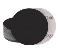 STEBRUAM 30 Pezzi Dischi Abrasivi 150mm per carteggiare a secco e ad umido, grana 240 per levigatrici rotorbitali